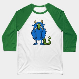 Big Nose Monster 1 Baseball T-Shirt